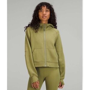 Lululemon Cropped Full Zip Scuba Hoodie